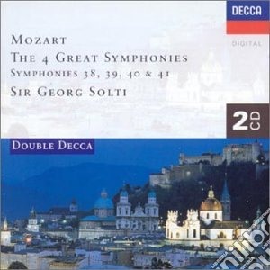 Wolfgang Amadeus Mozart - 4 Sinfonie (2 Cd) cd musicale di SOLTI