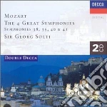Wolfgang Amadeus Mozart - 4 Sinfonie (2 Cd) cd