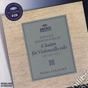 Johann Sebastian Bach - 6 Suiten Fur Voloncello Solo (2 Cd) cd musicale di FOURNIER
