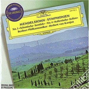 Felix Mendelssohn - Symphonies Nos.3 & 4 cd musicale di KARAJAN VON HERBERT