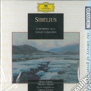 Jean Sibelius - Symphony No.1, Violin Concerto cd musicale di Sibelius Jan