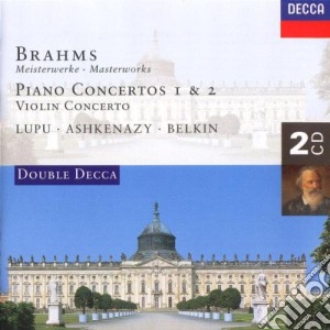 Johannes Brahms - Piano Concertos Nos.1 & 2 (2 Cd) cd musicale di LUPU/ASHKEN.