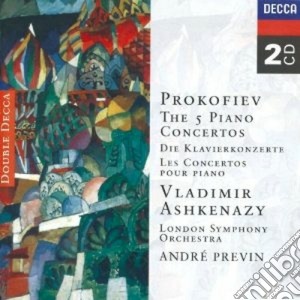 Sergei Prokofiev - The Five Piano Concertos (2 Cd) cd musicale di ASHKENAZY