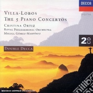 Heitor Villa-Lobos - The 5 Piano Concertos (2 Cd) cd musicale di ORTIZ
