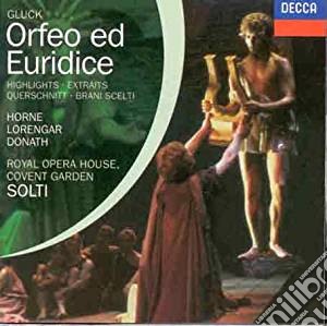 Christoph Willibald Gluck - Orfeo Ed Euridice (Highlights) cd musicale di SOLTI