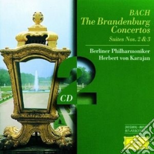 Johann Sebastian Bach - The Brandenburg Concertos (2 Cd) cd musicale di KARAJAN