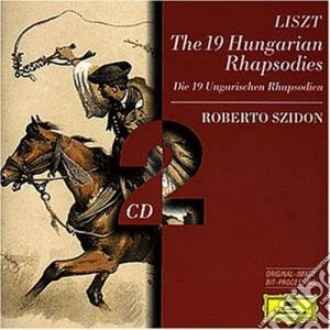 Franz Liszt - The 19 Hungarian Rhapsodies - Szidon (2 Cd) cd musicale di LISZT