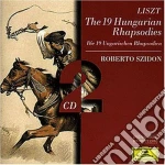 Franz Liszt - The 19 Hungarian Rhapsodies - Szidon (2 Cd) cd