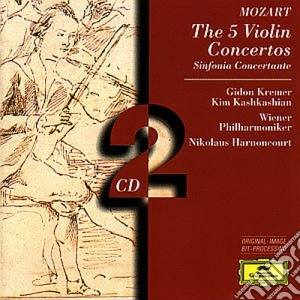 Wolfgang Amadeus Mozart - The 5 Violin Concertos (2 Cd) cd musicale di KREMER