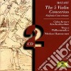 Wolfgang Amadeus Mozart - The 5 Violin Concertos (2 Cd) cd