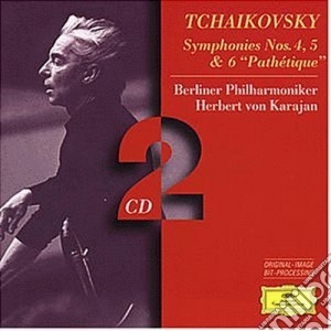 Pyotr Ilyich Tchaikovsky - Symphonies Nos. 4, 5 & 6 Pathetique (2 Cd) cd musicale di TCHAIKOVSKY