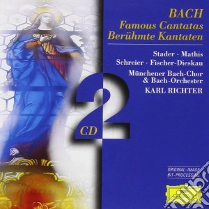 Johann Sebastian Bach - Famous Cantatas - Fischer-Dieskau (2 Cd) cd musicale di FISCHER/DIESKAU