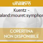Kuentz - Delaland:mouret:symphonies cd