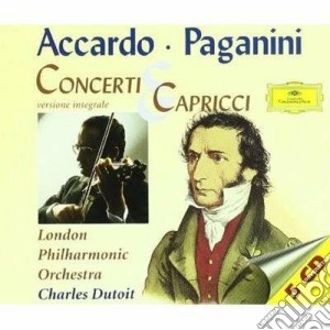 Niccolo' Paganini - Concerti & Capricci (5 Cd) cd musicale di ACCARDO
