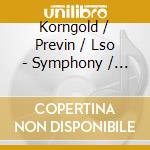 Korngold / Previn / Lso - Symphony / Much Ado About Nothing Suite cd