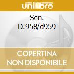 Son. D.958/d959 cd