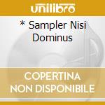 * Sampler Nisi Dominus cd musicale di PINNOCK