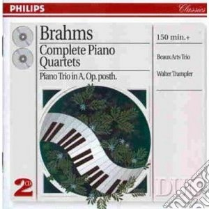 Johannes Brahms - Complete Piano Quartets (2 Cd) cd musicale di BAT