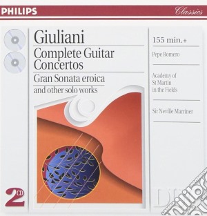 Mauro Giuliani - Complete Guitar Concertos (2 Cd) cd musicale di ROMERO