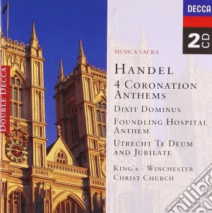 Georg Friedrich Handel - 4 Coronation Anthems (2 Cd) cd musicale di Artisti Vari