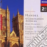 Georg Friedrich Handel - 4 Coronation Anthems (2 Cd) cd