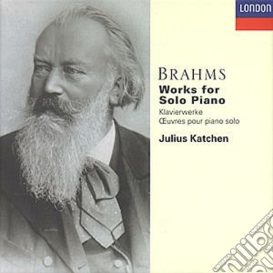 Johannes Brahms - Works For Solo Piano (6 Cd) cd musicale di BRAHMS