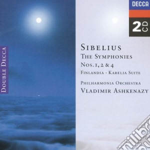 Jean Sibelius - The Symphony No.1,2&4 (2 Cd) cd musicale di ASHKENAZY