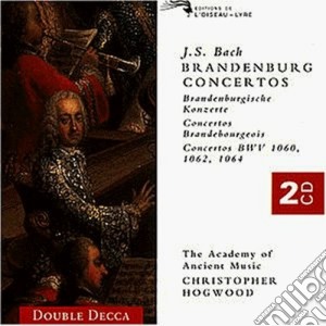 Johann Sebastian Bach - Brandenburg Concertos (2 Cd) cd musicale di HOGWOOD