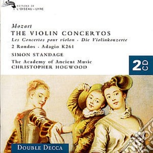 Wolfgang Amadeus Mozart - The Violin Concertos (2 Cd) cd musicale di HOGWOOD