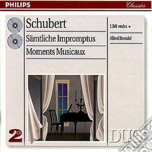 Franz Schubert - The Complete Impromptus, Moments Musicaux (2 Cd) cd musicale di BRENDEL