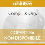Compl. X Org. cd