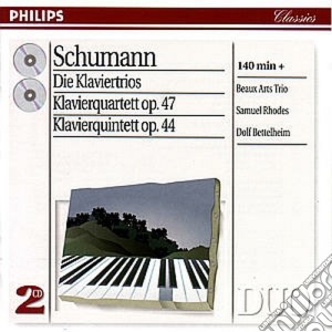 Robert Schumann - The Complete Piano Trios, Piano Quartet, Piano Quintet (2 Cd) cd musicale di Arts Beaux