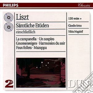 Franz Liszt - The Complete Etudes (2 Cd) cd musicale di LISZT