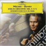 Wolfgang Amadeus Mozart - Violin Concertos Nos. 3, 4, & 5 cd