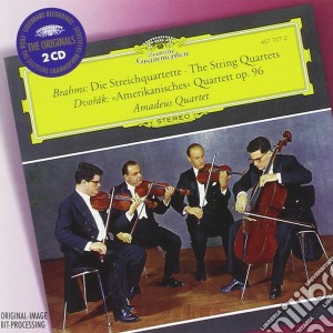 Johannes Brahms / Antonin Dvorak - The String Quartets - Amerikanisches Quartett Op.96 (2 Cd) cd musicale di Quartett Amadeus