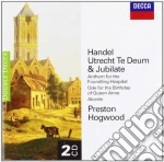 Georg Friedrich Handel - Utrecht Te Deum (2 Cd) cd