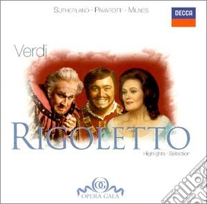 Giuseppe Verdi - Rigoletto cd musicale di Giuseppe Verdi