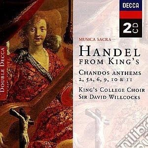Georg Friedrich Handel - Chandos Anthems N.2 In The Lord Put I My Trust (2 Cd) cd musicale di Willcocks