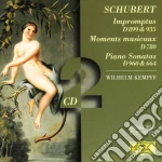 Franz Schubert - Impromptus D 899 & 935 / Moments musicaux D 780 / Piano Sonatas (2 Cd) cd