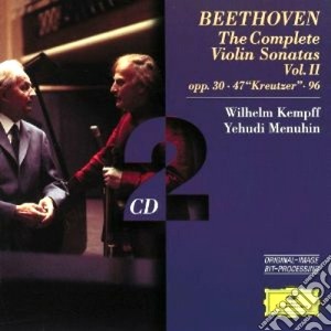 Ludwig Van Beethoven - The Complete Violin Sonatas Vol.II (2 Cd) cd musicale di MENUHIN