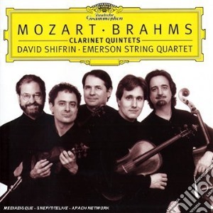 Wolfgang Amadeus Mozart / Johannes Brahms - Clarinet Quintets cd musicale di Emerson