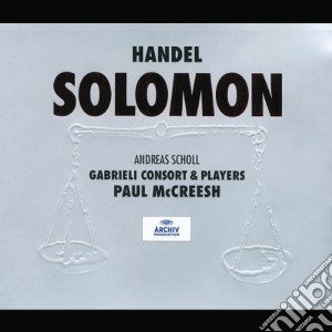 Georg Friedrich Handel - Solomon (3 Cd) cd musicale di HANDEL