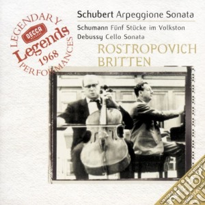 Franz Schubert - Arpeggione Sonata cd musicale di SCHUBERT