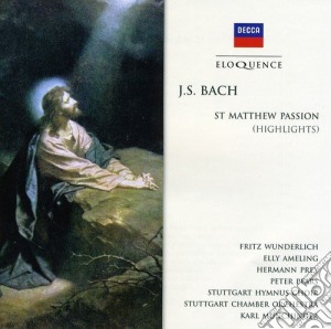 Johann Sebastian Bach - St Matthew Passion (Highlights) cd musicale di J.S. Bach