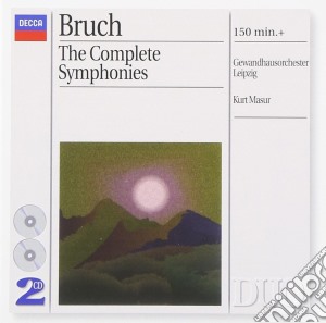 Max Bruch - The Complete Symphonies (2 Cd) cd musicale di MASUR