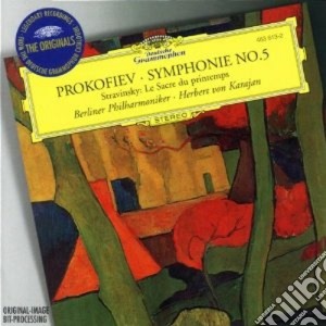 Sergei Prokofiev / Igor Stravinsky - Symphony No.5 / Le Sacre Du Printemps cd musicale di PROKOFIEV