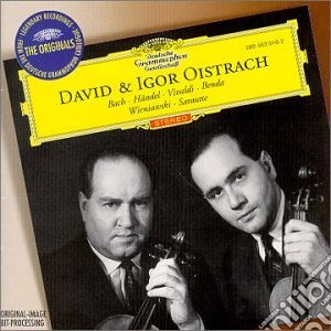 David Oistrakh - Igor Oistrakh: Bach, Handel, Vivaldi.. cd musicale di Oistrach