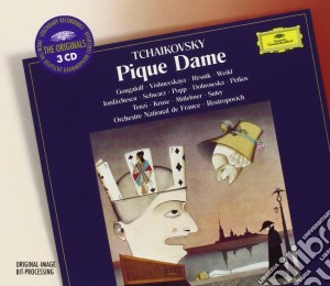 Pyotr Ilyich Tchaikovsky - Pique Dame (3 Cd) cd musicale di ROSTROPOVICH