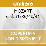 MOZART sinf.31/36/40/41 cd