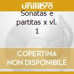 Sonatas e partitas x vl. 1 cd